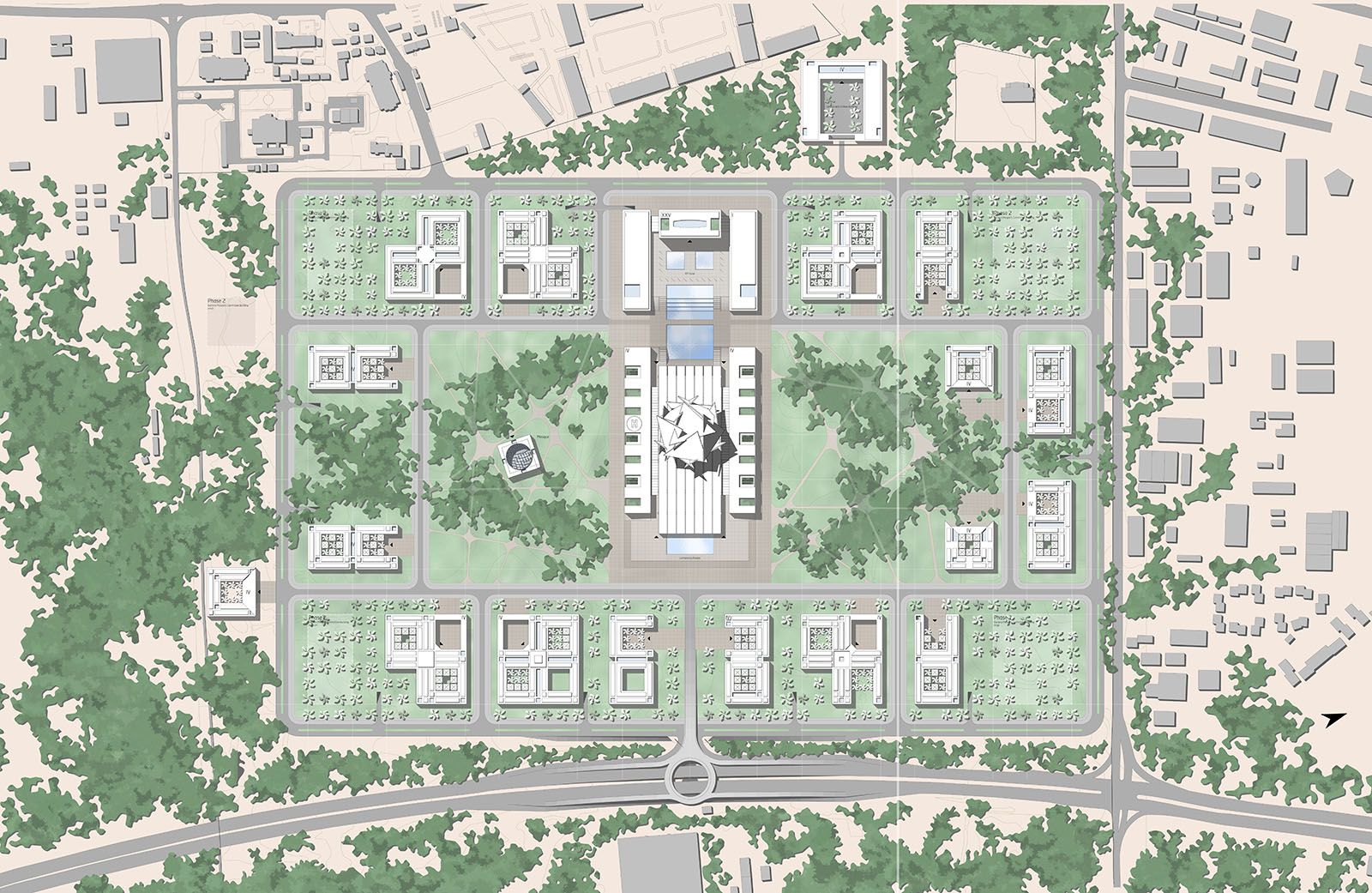 Administration Complex Tripolis (3.Preis)