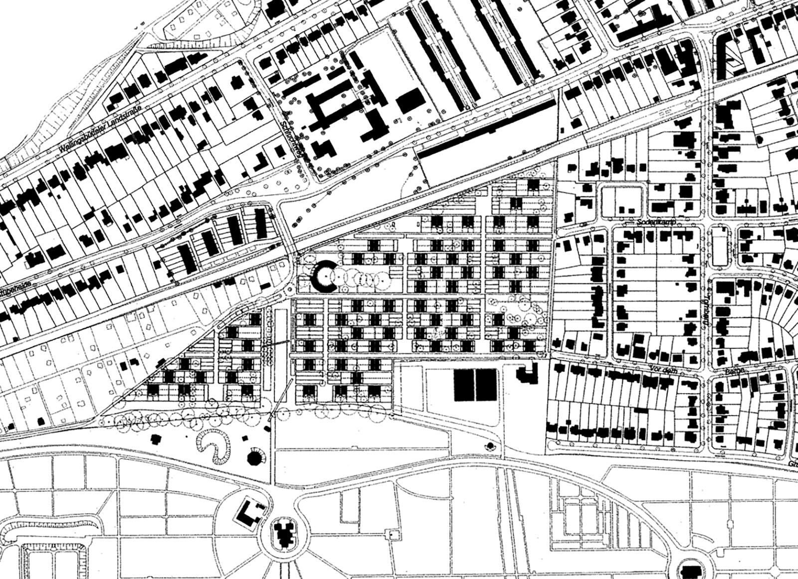Wohnquartier Kornweg, Hamburg 1999