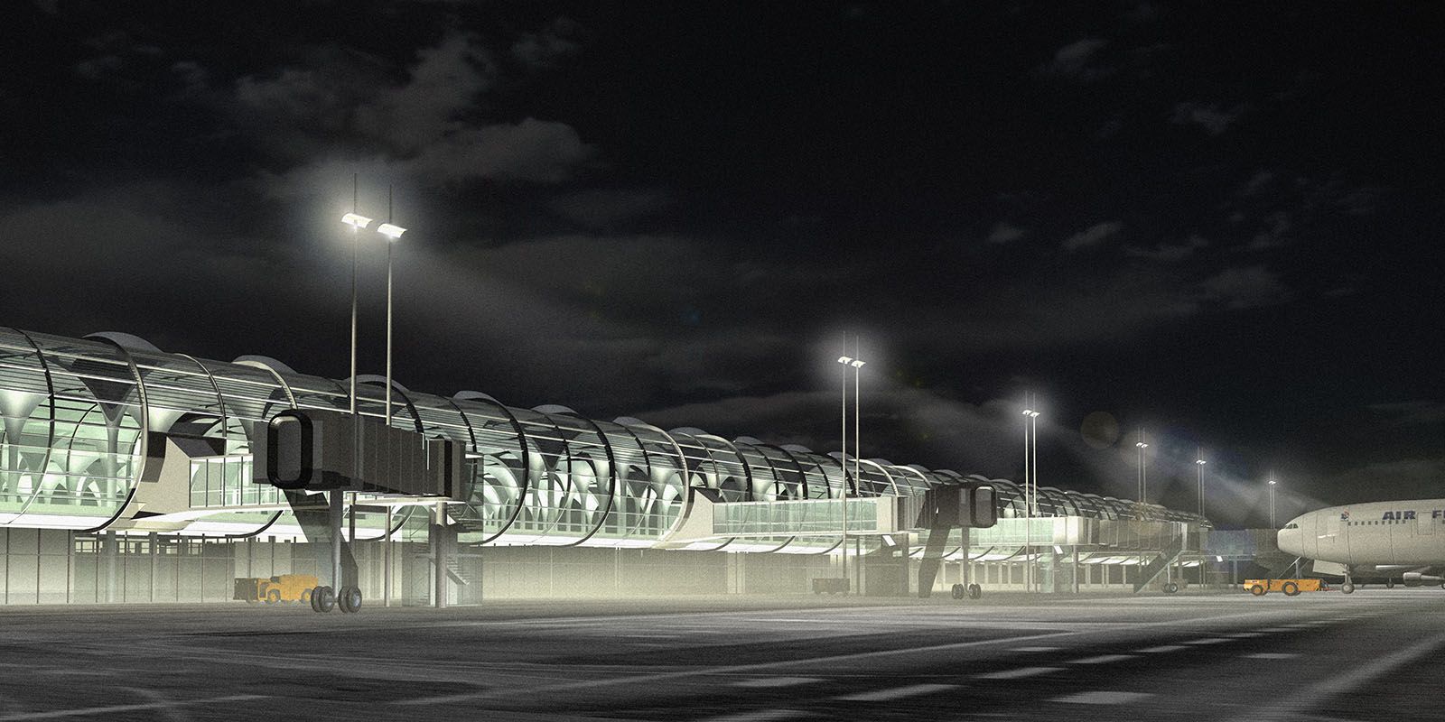 Extension of the Qingdao Liuting Airport, China 2000