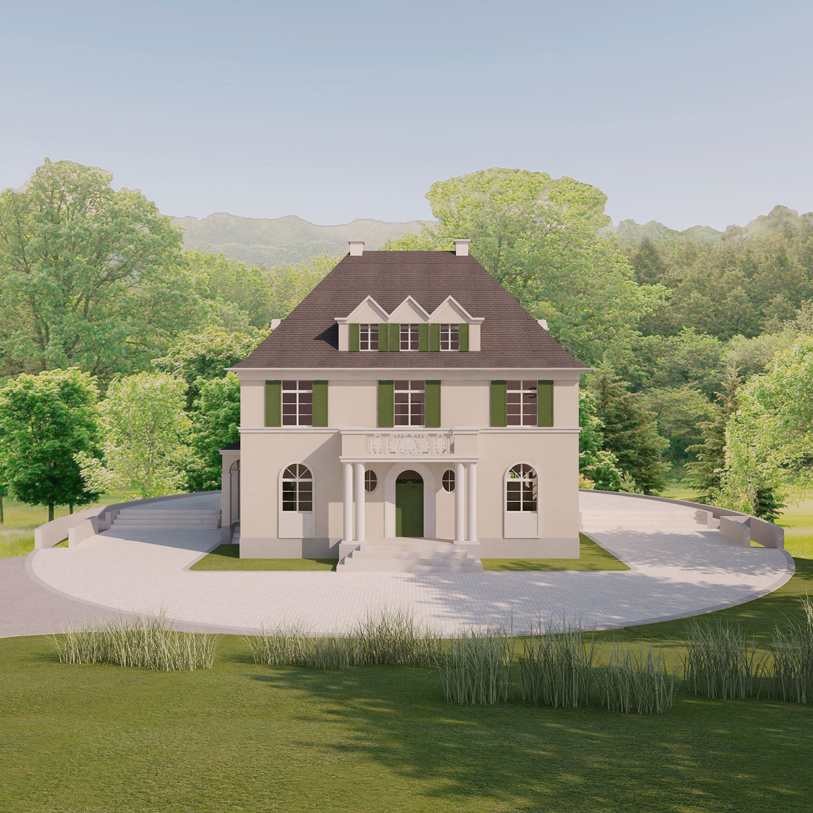 Umbau und Erweiterung JUNG Gründervilla 2017