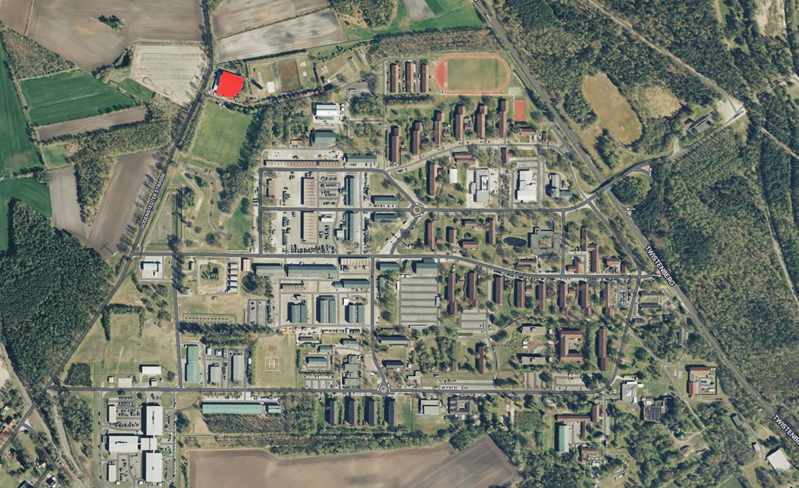 Dreifachsporthalle Kaserne Seedorf 2019